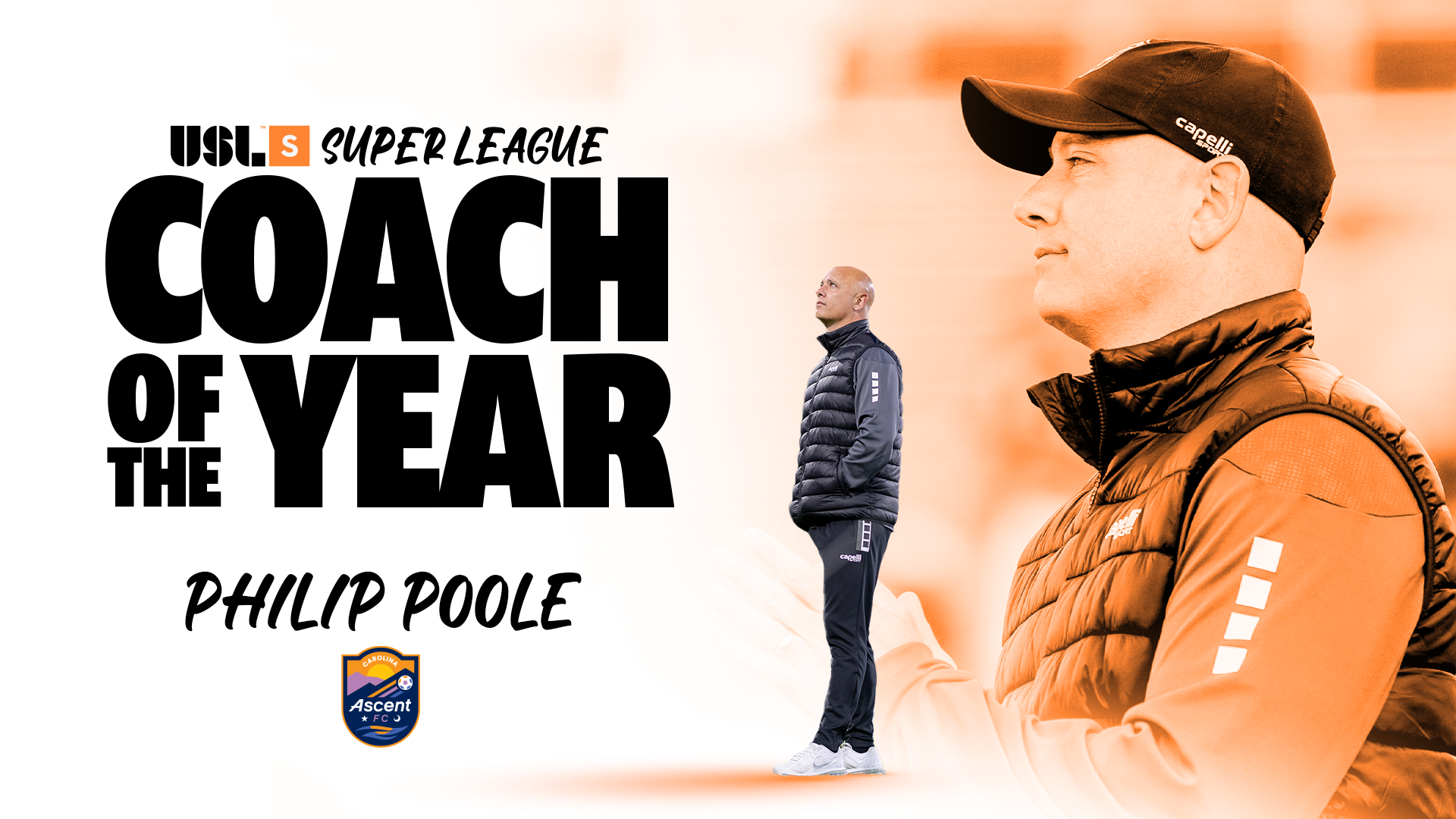 Carolina Ascent FC’s Philip Poole voted USL Super League Coach of the Year  featured image