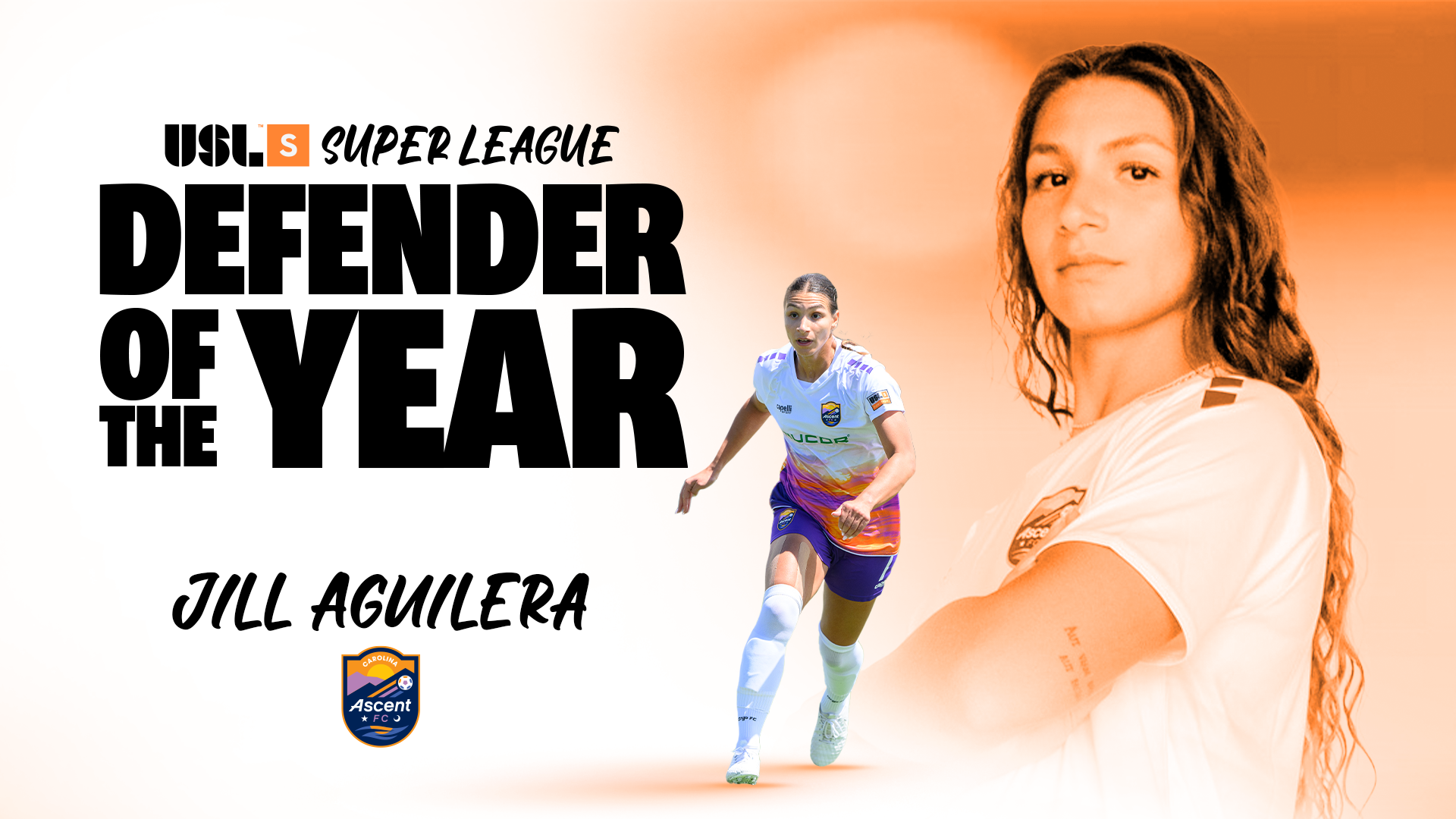Carolina Ascent FC’s Jill Aguilera voted USL Super League Defender of the Year  featured image