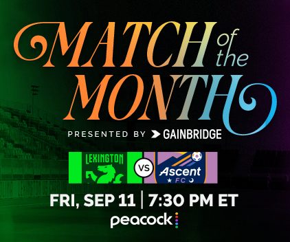 Gainbridge Super League match of the month Lexington vs. Carolina