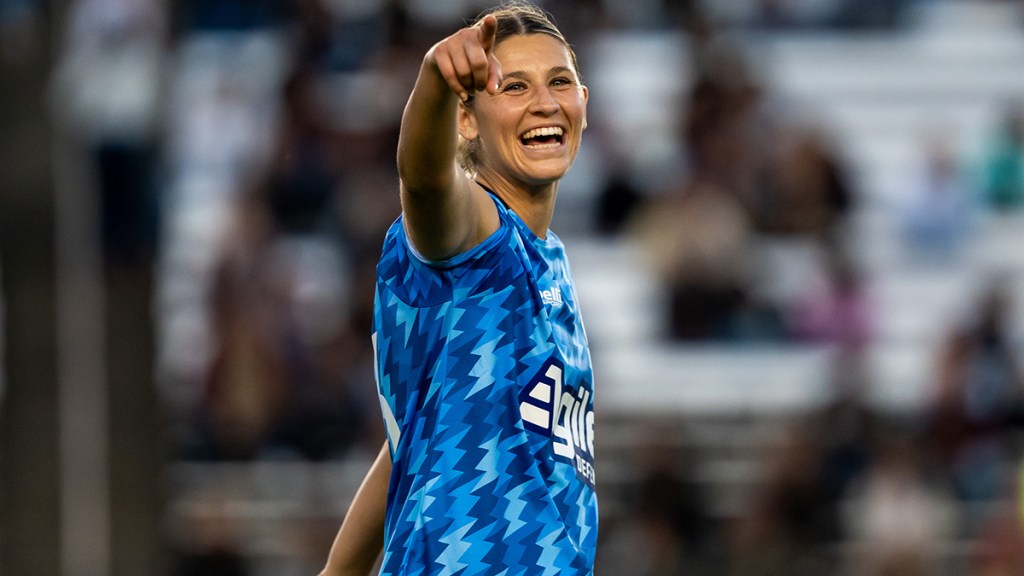 DC Power FC's Gianna Gourley has been the driving force in the club's attack so far this season. | Photo courtesy Anna Dolmany / Dallas Trinity FC