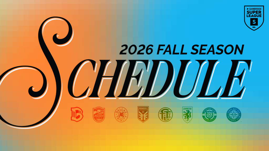 2026 Fall Season Schedule
