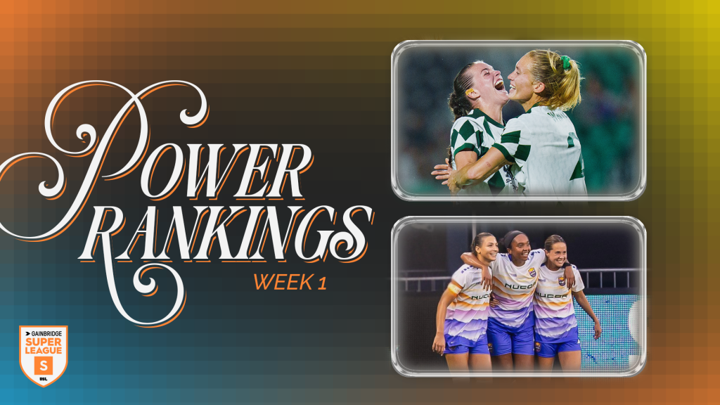 Gainbridge Super League 2026 Fall Season Week 1 Power Rankings
