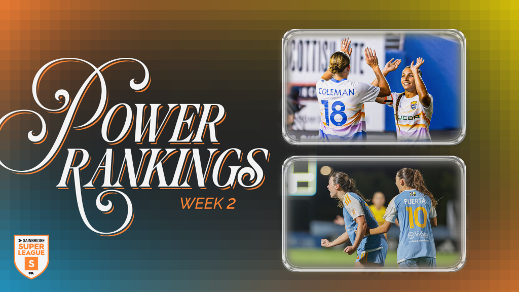 2026 Gainbridge Super League Fall season week 2 power rankings