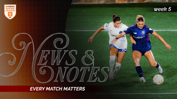 Read all the Storylines from this Weekend’s Full Slate of Matches | News & Notes Week 5